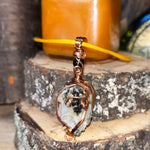 Rainbow Moonstone Crystal Necklace