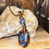 Aura Quartz Crystal Necklaces
