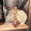 Red Calcite Crystal Necklaces