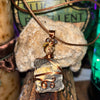 Stormatolite Crystal Leather Necklace