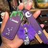 Gemini Crystal Key Chains