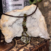 Green Calcite Crystal Necklaces