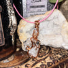 Rainbow Moonstone Crystal Necklace