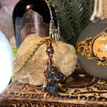 Black Onyx Crystal Necklaces