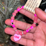 Evil Eye Sweet Hearts Bracelet