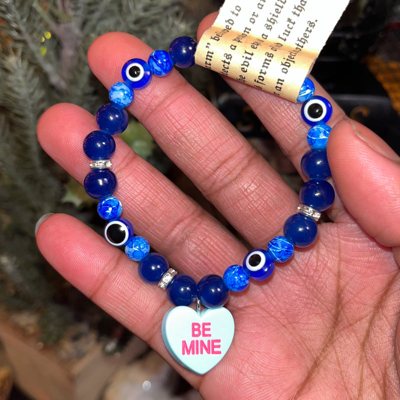 Evil Eye Sweet Hearts Bracelet