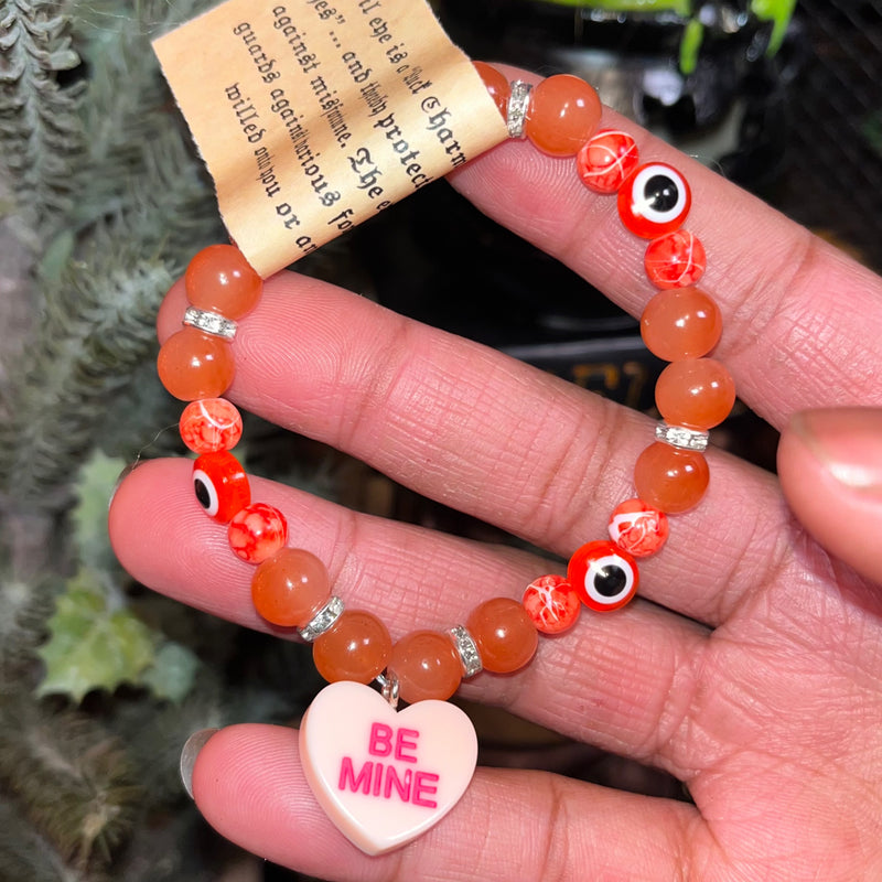 Evil Eye Sweet Hearts Bracelet