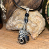 Indigo Gabbro Crystal Necklace