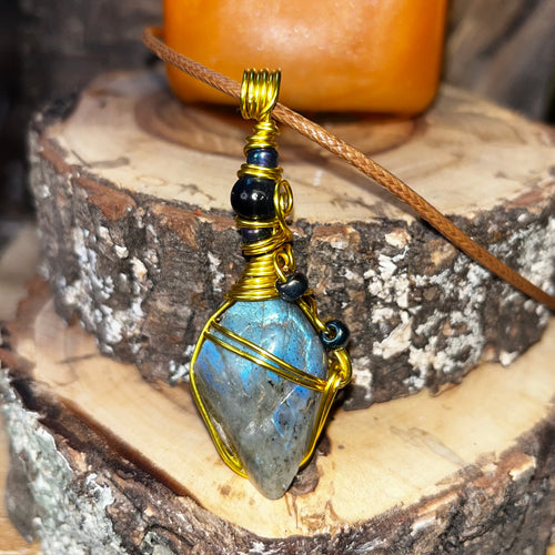 Labradorite Crystal Necklaces