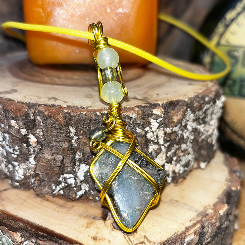 Labradorite Crystal Necklaces