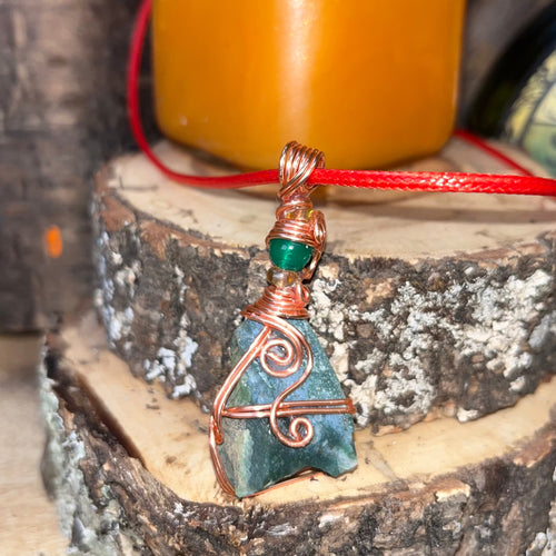 Green Goddess Moss Agate