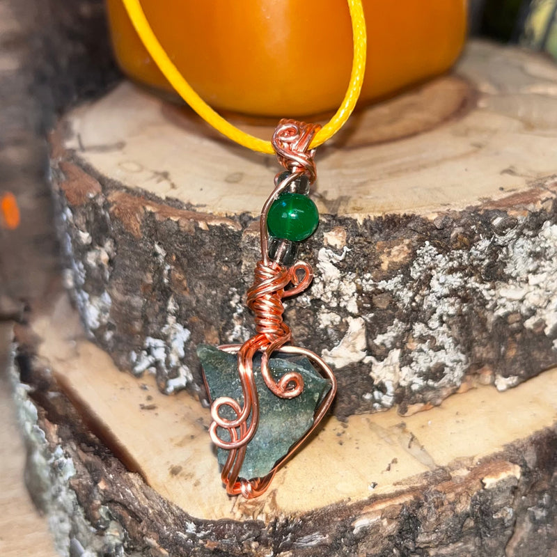 Green Goddess Moss Agate