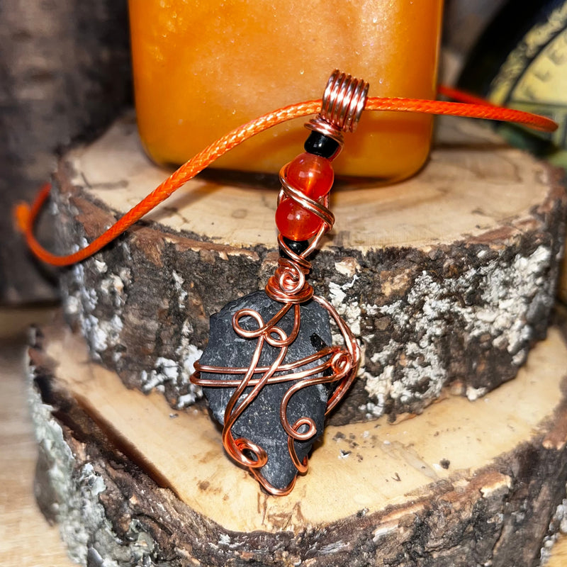 Black Onyx Crystal Necklaces