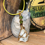 Tree Agate Crystal Necklaces