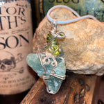 Green Quartz Chocolate Swirl