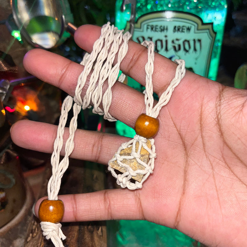 Hand-Woven Necklace Rope Jewelry