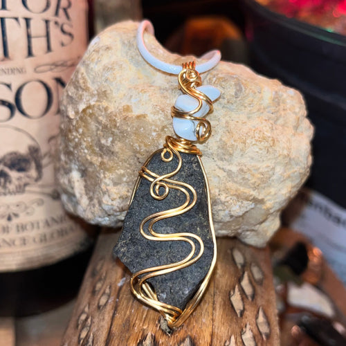 Black Jasper Crystal Necklaces