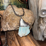 Amazonite Crystal Necklace