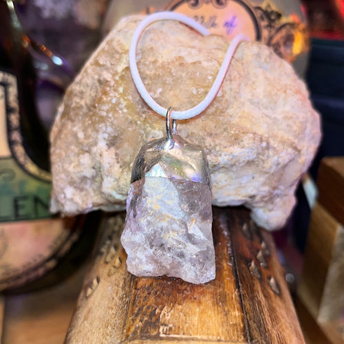 Clear Quartz Crystal Necklaces