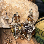 Raw Crystal Cut Earrings