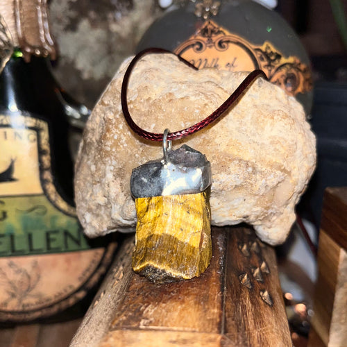 Tigers Eye Crystal Necklaces