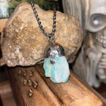 Amazonite Crystal Necklace