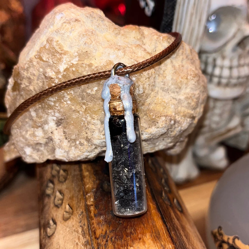 Black Obsidian Ghostly Capsule