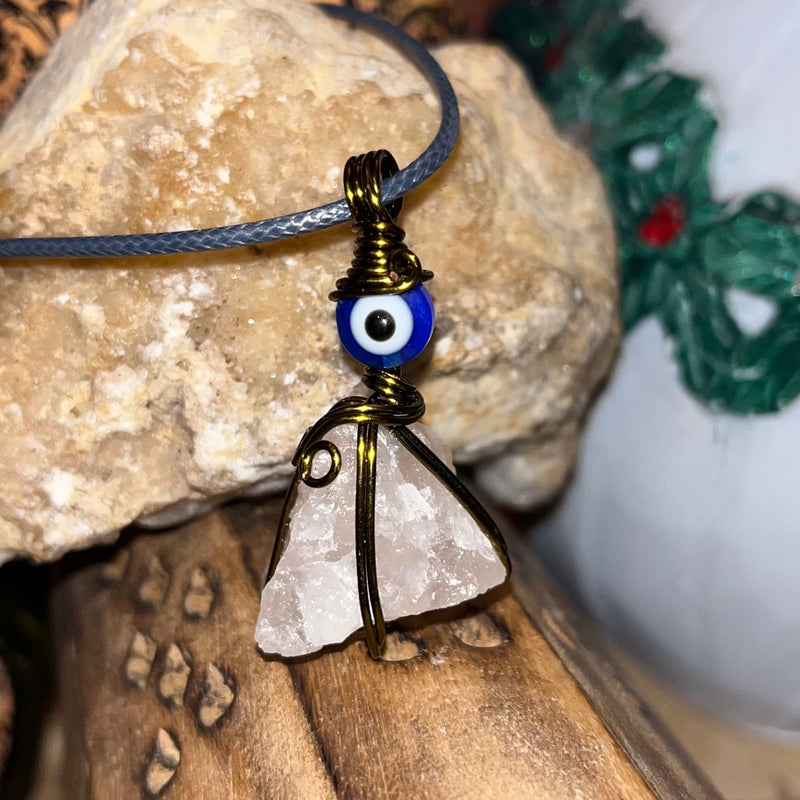 Evil Eye Crystal Necklace