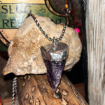 Soldered Dipped Amethyst Necklace