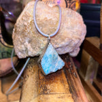 Amazonite Crystal Necklace