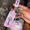 Pisces Crystal Key Chains