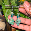 Raw Cut Crystal Earrings