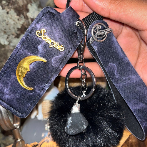 Scorpio Crystal Key Chains