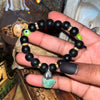 Raw Crystal Evil Eye Bracelets